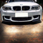 Carbon Fibre Front Splitter Cover for BMW E82 Coupe 1M 07-13