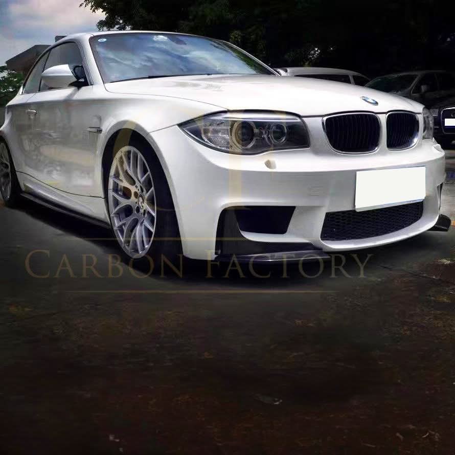 Carbon Fibre Front Splitter Cover for BMW E82 Coupe 1M 07-13