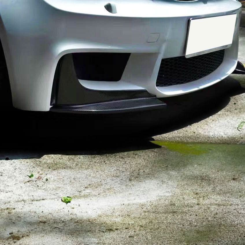 Carbon Fibre Front Splitter Cover for BMW E82 Coupe 1M 07-13
