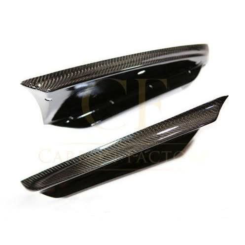 Carbon Fibre Front Splitter Covers for BMW E87 1 Series M Sport 04-13