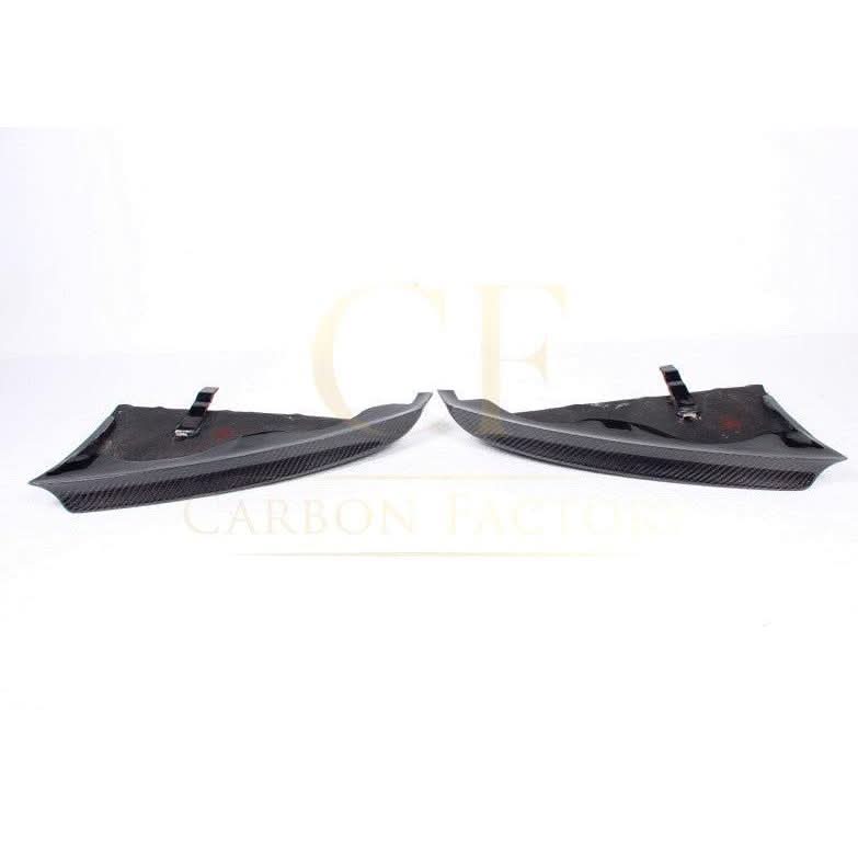 Carbon Fibre Front Splitter Covers for BMW E87 1 Series M Sport 04-13