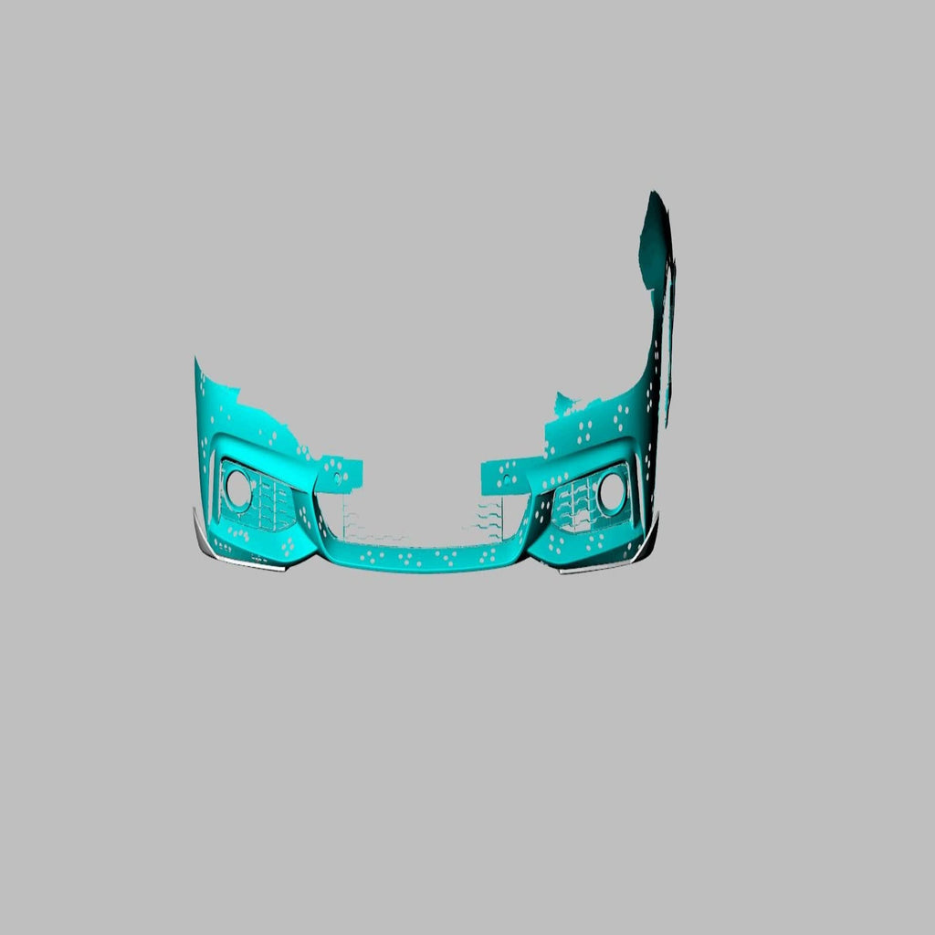 Carbon Fibre Front Splitter Extension for BMW F32 F33 F36 4 Series 14-20