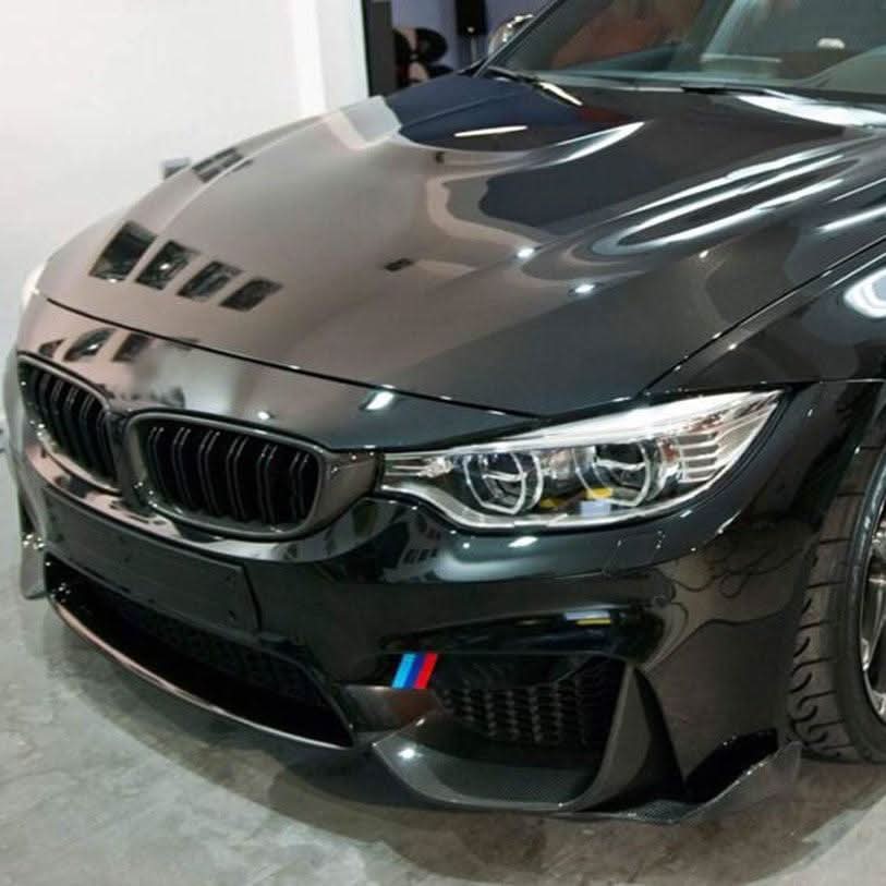 Carbon Fibre Front Splitter Extensions for BMW F80 M3 F82 F83 M4 14-20