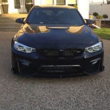 Carbon Fibre Front Splitter Extensions for BMW F80 M3 F82 F83 M4 14-20