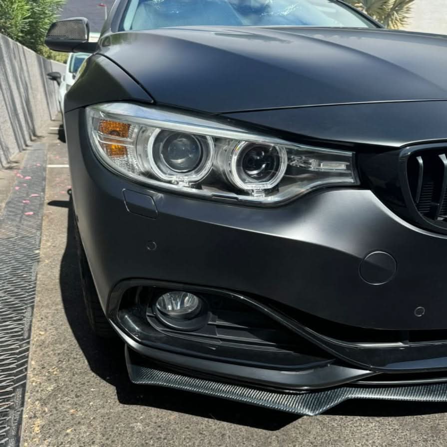 Carbon Fibre Front Splitter for BMW F32 F33 F36 4 Series Non M Sport 14-20