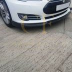 Carbon Fibre Front Splitter for Tesla Model S P85 14-15