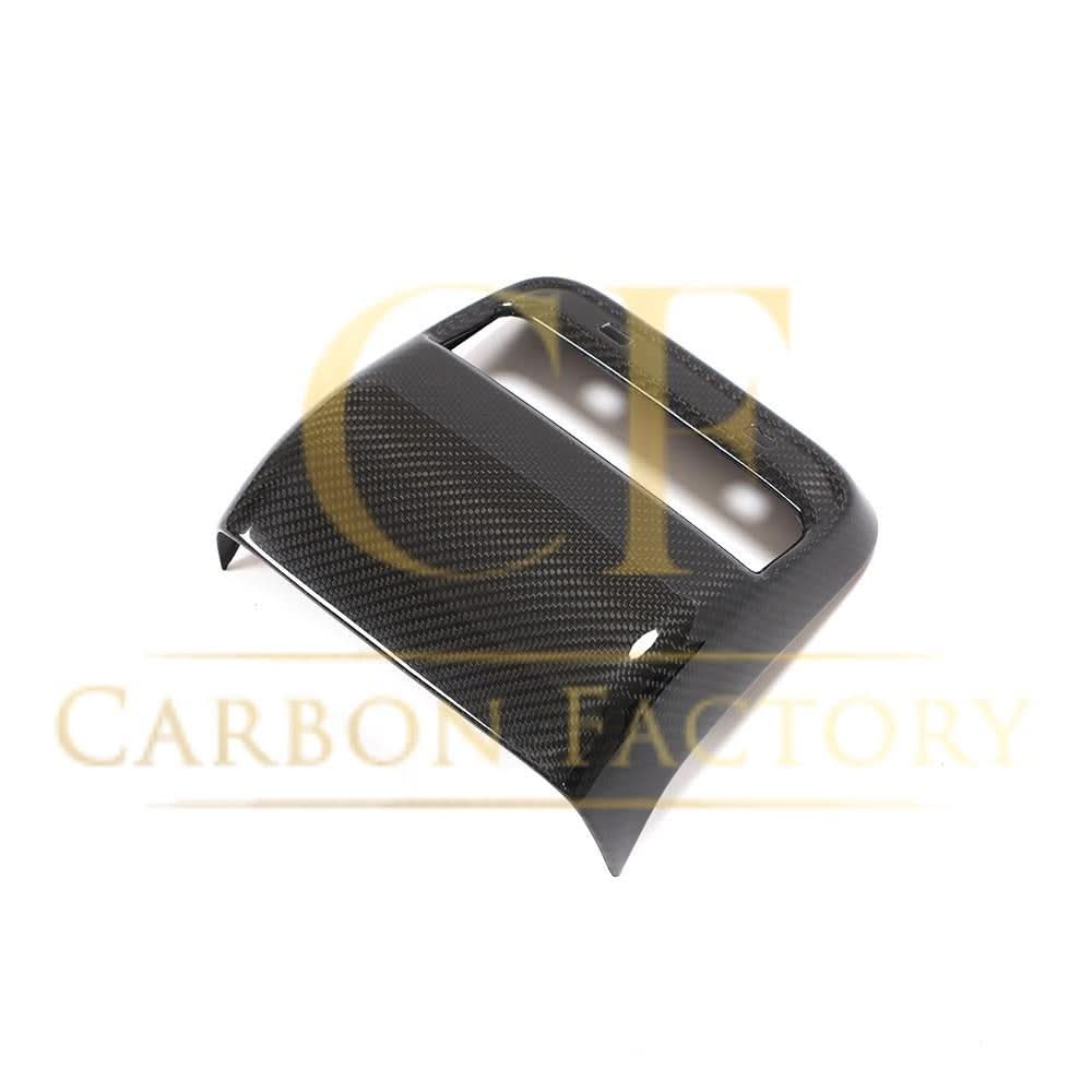 Carbon Fibre Rear Air Conditioning Trim Covers for Tesla Model 3 16-20