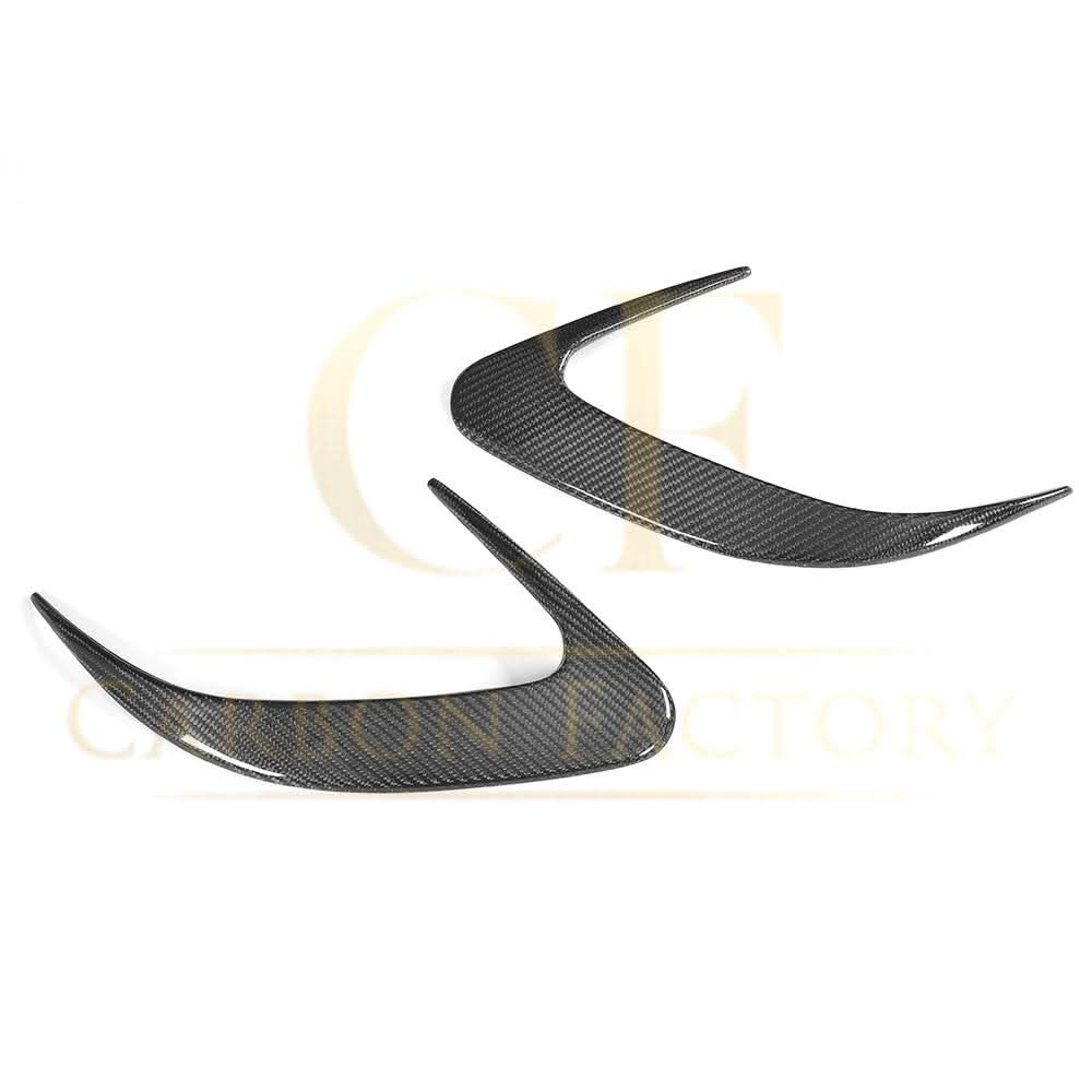 Carbon Fibre Rear Bumper Trim for Mercedes C218 CLS 15-18