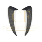 Carbon Fibre Rear Bumper Trims for Mercedes C238 E Class Coupe 16-23