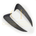 Carbon Fibre Rear Bumper Trims for Mercedes C238 E Class Coupe 16-23