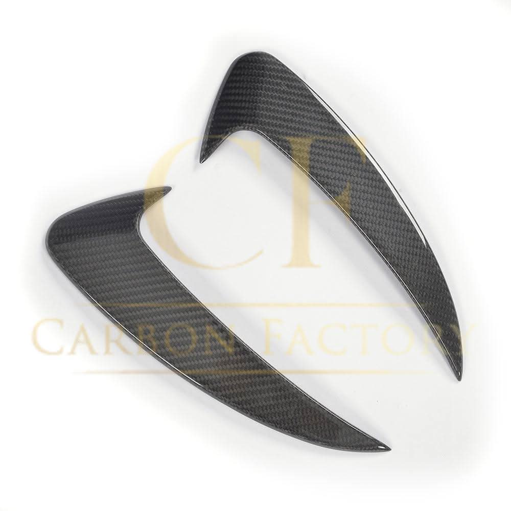 Carbon Fibre Rear Bumper Trims for Mercedes C238 E Class Coupe 16-23
