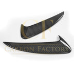 Carbon Fibre Rear Bumper Trims for Mercedes C238 E Class Coupe 16-23
