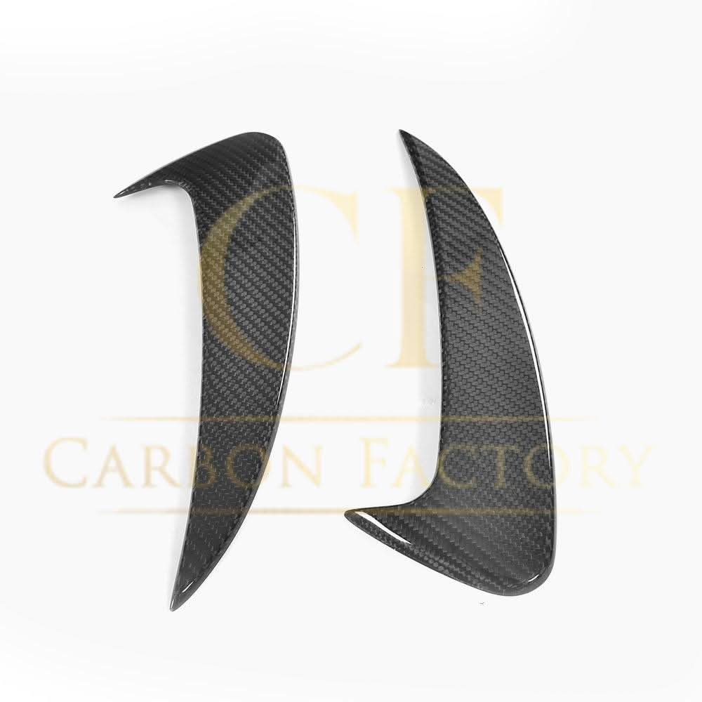 Carbon Fibre Rear Bumper Trims for Mercedes C238 E Class Coupe 16-23
