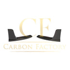 Carbon Fibre Rear Canards for Tesla Model 3 16-23
