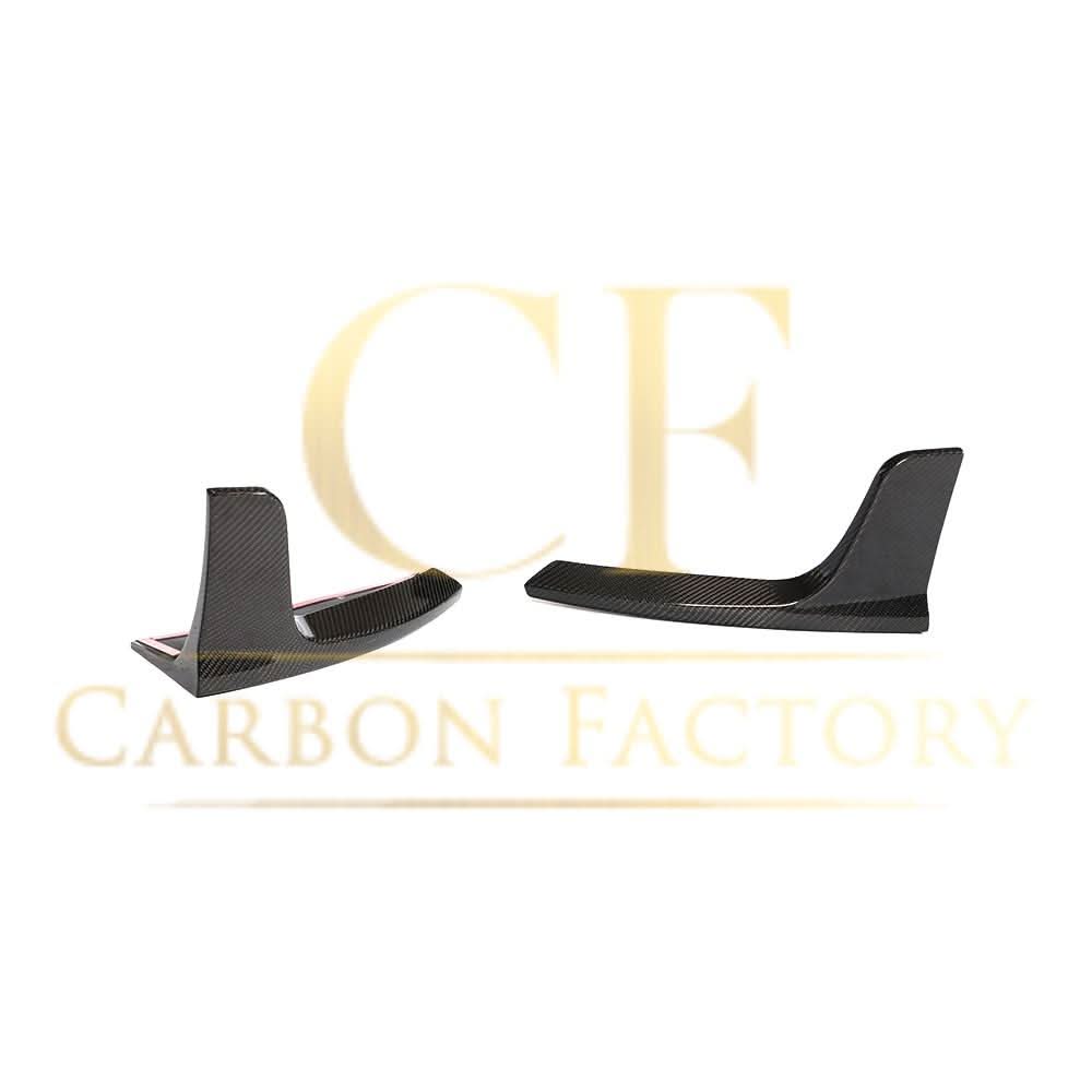 Carbon Fibre Rear Canards for Tesla Model 3 16-23