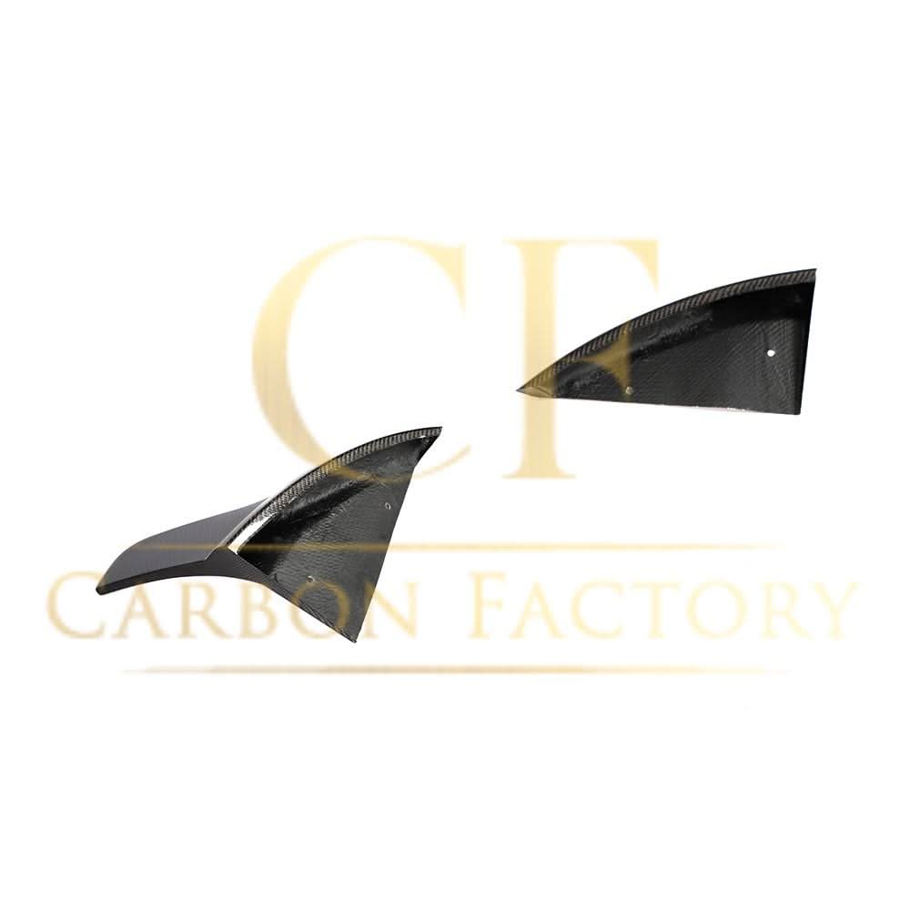 Carbon Fibre Rear Canards for Tesla Model 3 16-23