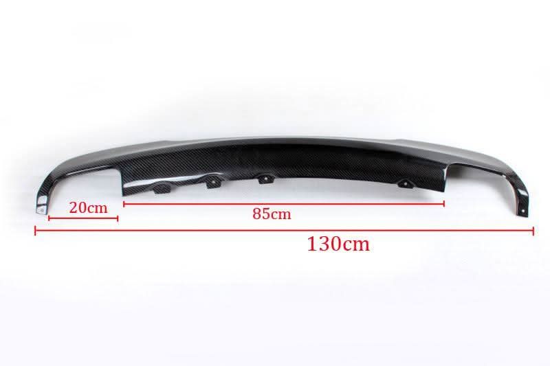 Carbon Fibre Rear Diffuser Dual Exhaust for BMW E90 E91 3 Series 05-13