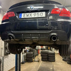 Carbon Fibre Rear Diffuser Dual Exhaust for BMW E92 E93 3 Series 07-13