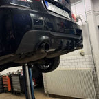 Carbon Fibre Rear Diffuser Dual Exhaust for BMW E92 E93 3 Series 07-13