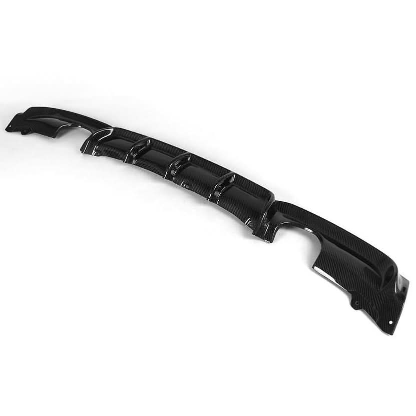 Carbon Fibre Rear Diffuser Dual Exhaust for BMW F30 F31 3 Series 12-19
