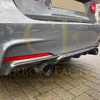 Carbon Fibre Rear Diffuser Dual Exhaust for BMW F30 F31 3 Series 12-19