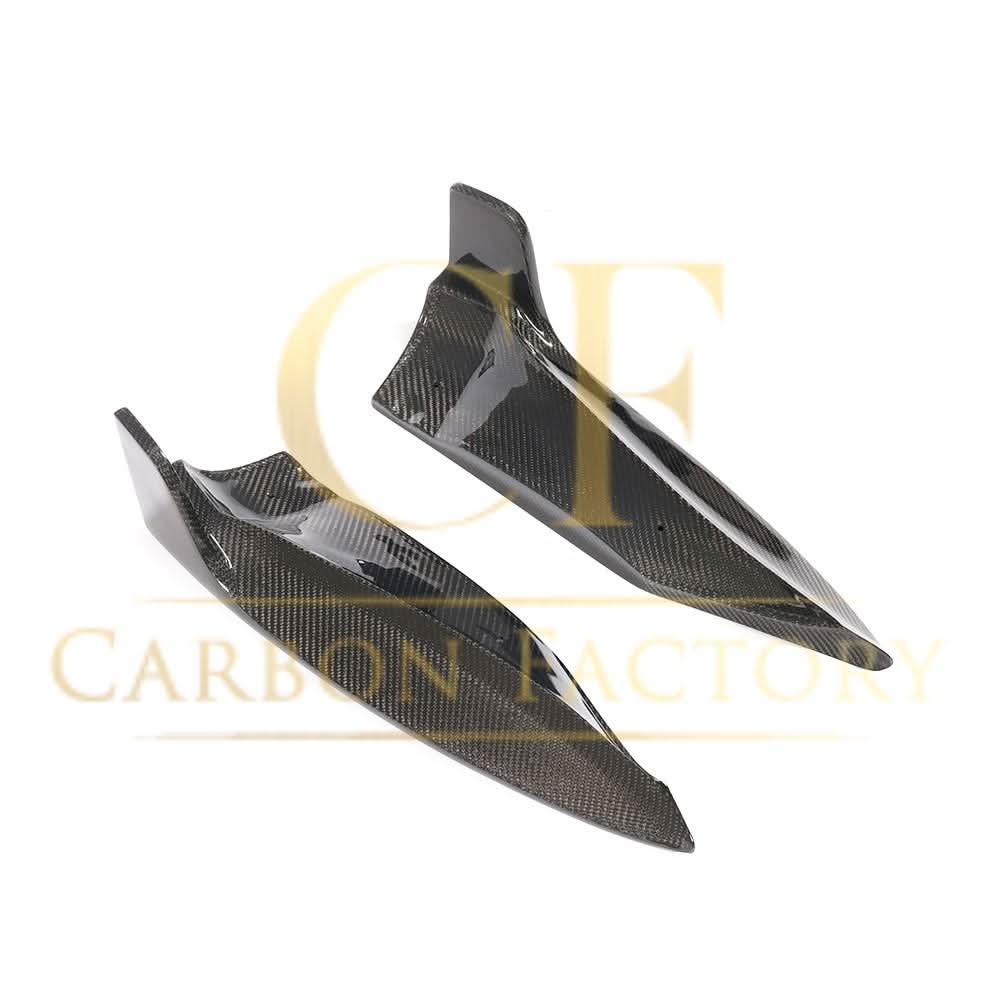Carbon Fibre Rear Diffuser Extensions for Tesla Model S 70D 16-20