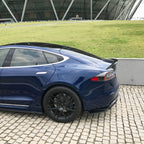 Carbon Fibre Rear Diffuser Extensions for Tesla Model S 70D 16-20