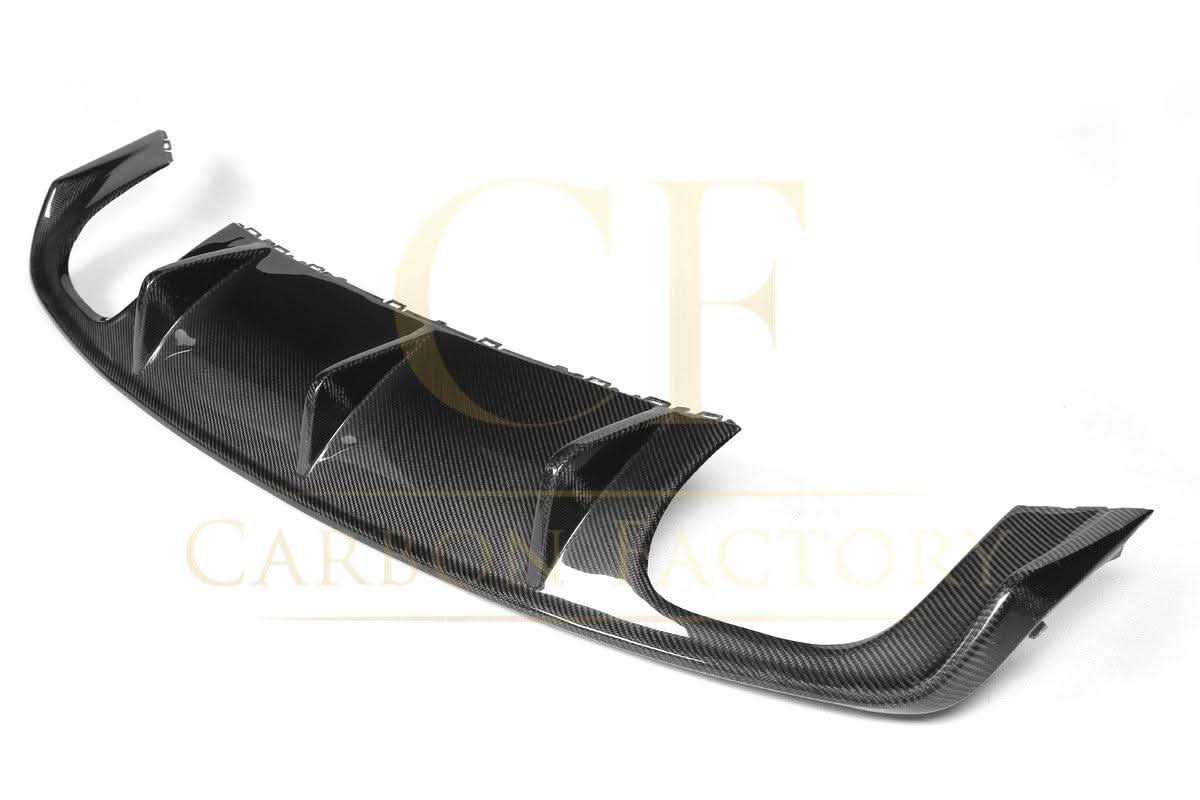 Carbon Fibre Rear Diffuser (Quad Exhaust) for Audi A3 S Line S3 Saloon 13-15