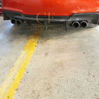 Carbon Fibre Rear Diffuser Quad Exhaust for BMW E82 E88 1M 11-14