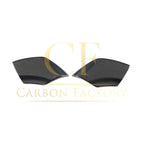 Carbon Fibre Rear Diffuser Side Trims for Mercedes Benz W176 A Class & A45 13-18