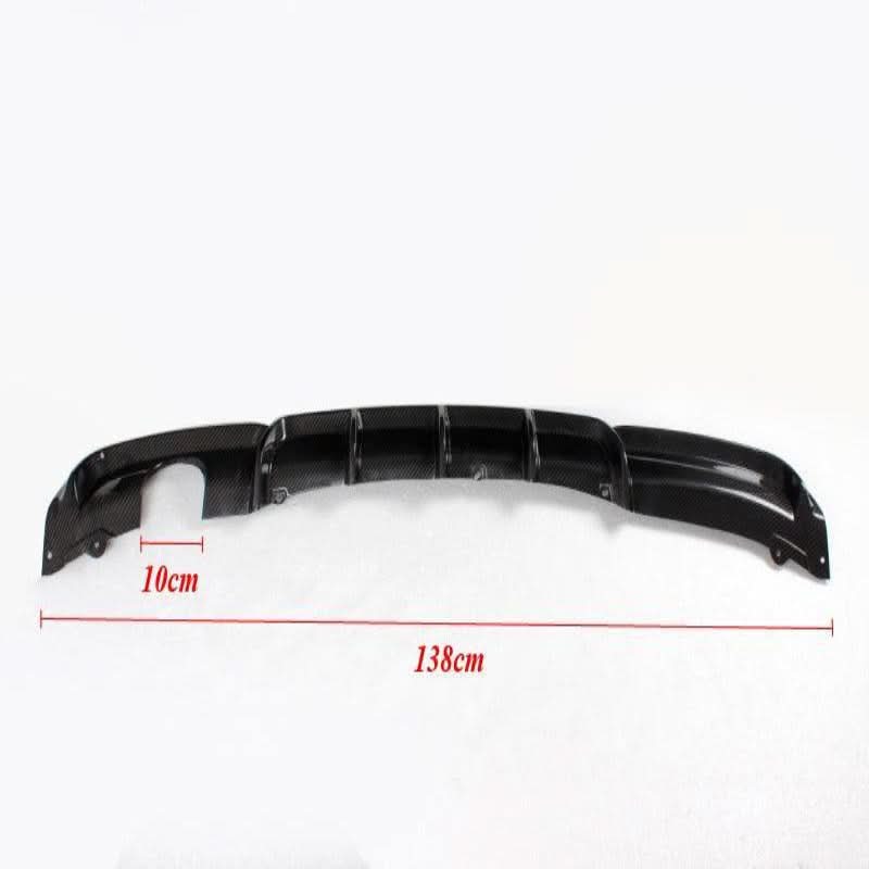 Carbon Fibre Rear Diffuser Single Exhaust for BMW F30 F31 3 Series 12-19