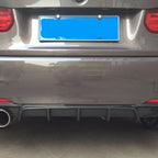 Carbon Fibre Rear Diffuser Single Exhaust for BMW F30 F31 3 Series 12-19