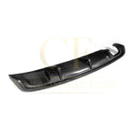 Carbon Fibre Rear Diffuser (Twin Exhaust) for Audi A3 Saloon Non S Line 13-15