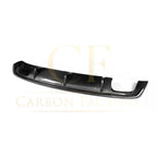 Carbon Fibre Rear Diffuser (Twin Exhaust) for Audi A3 Saloon Non S Line 13-15
