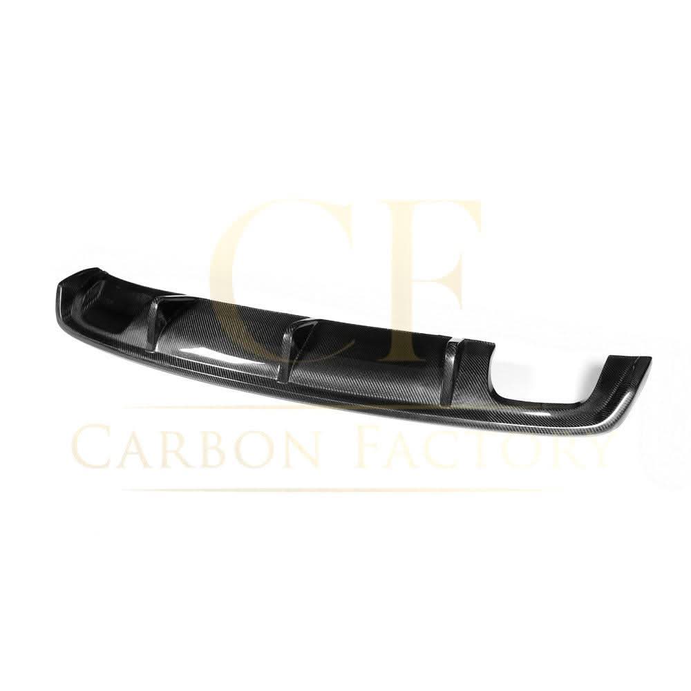 Carbon Fibre Rear Diffuser (Twin Exhaust) for Audi A3 Saloon Non S Line 13-15