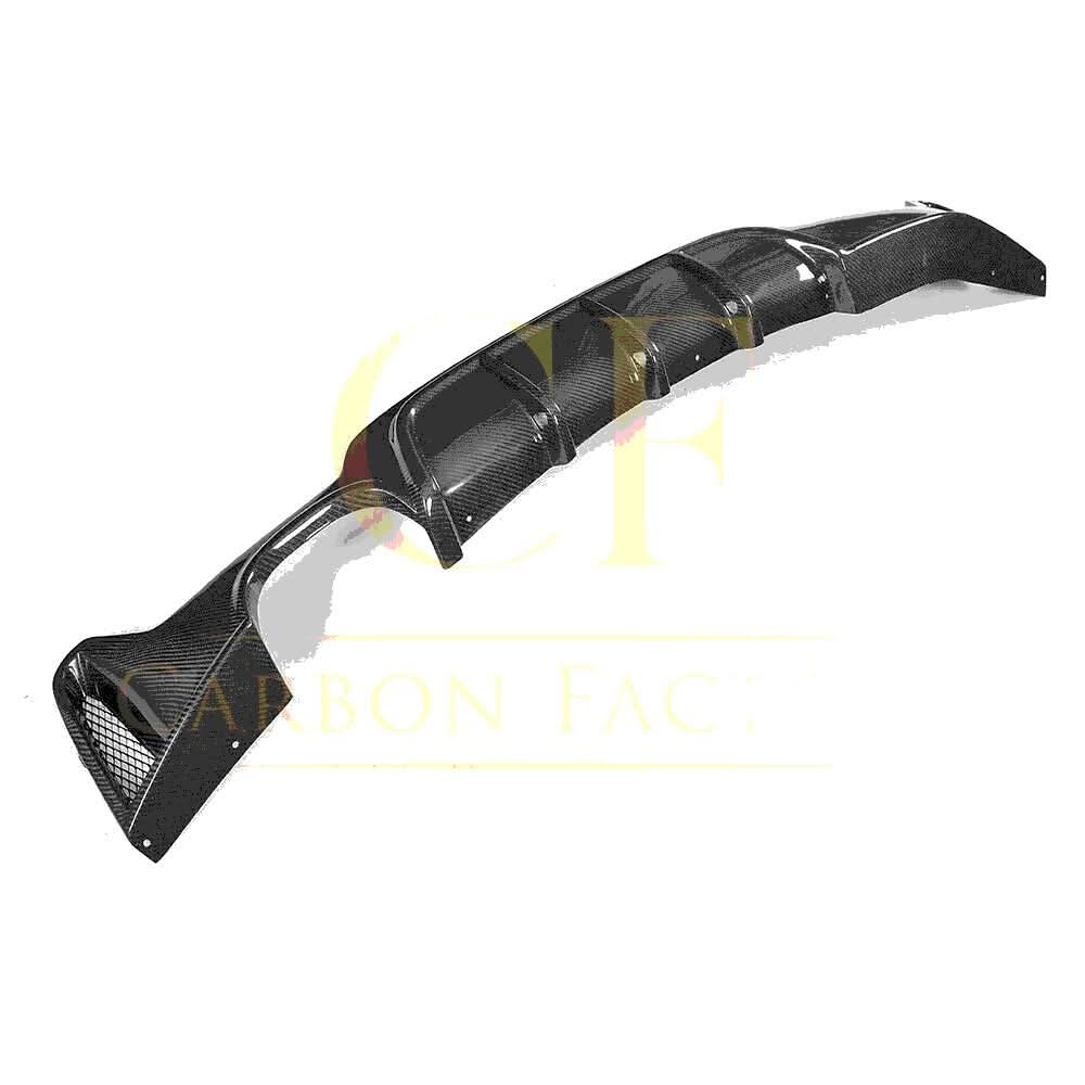 Carbon Fibre Rear Diffuser Twin Exhaust for BMW F32 F33 F36 4 Series 14-20