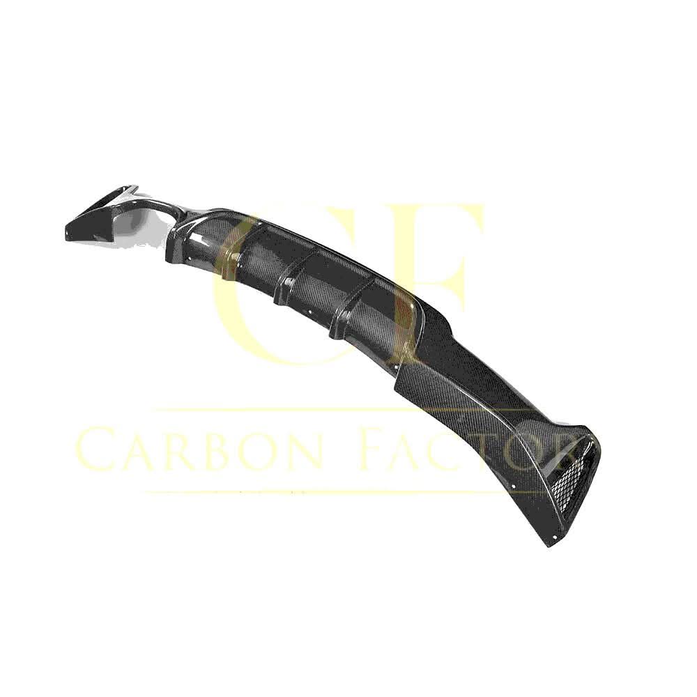 Carbon Fibre Rear Diffuser Twin Exhaust for BMW F32 F33 F36 4 Series 14-20