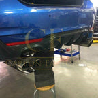 Carbon Fibre Rear Diffuser Twin Exhaust for BMW F32 F33 F36 4 Series 14-20