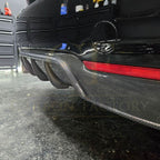 Carbon Fibre Rear Diffuser Twin Exhaust for BMW F32 F33 F36 4 Series 14-20