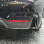 Carbon Fibre Rear Diffuser Twin Exhaust for BMW F32 F33 F36 4 Series 14-20