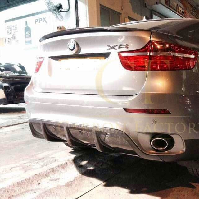 Carbon Fibre Rear Diffuser for BMW E71 X6 09-14
