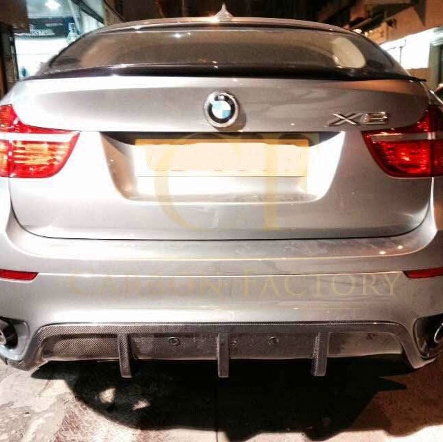 Carbon Fibre Rear Diffuser for BMW E71 X6 09-14