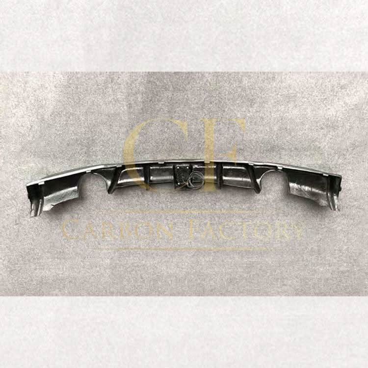 Carbon Fibre Rear Diffuser with LED Light Dual Exhaust for BMW F30 F31 3 Series 12-19