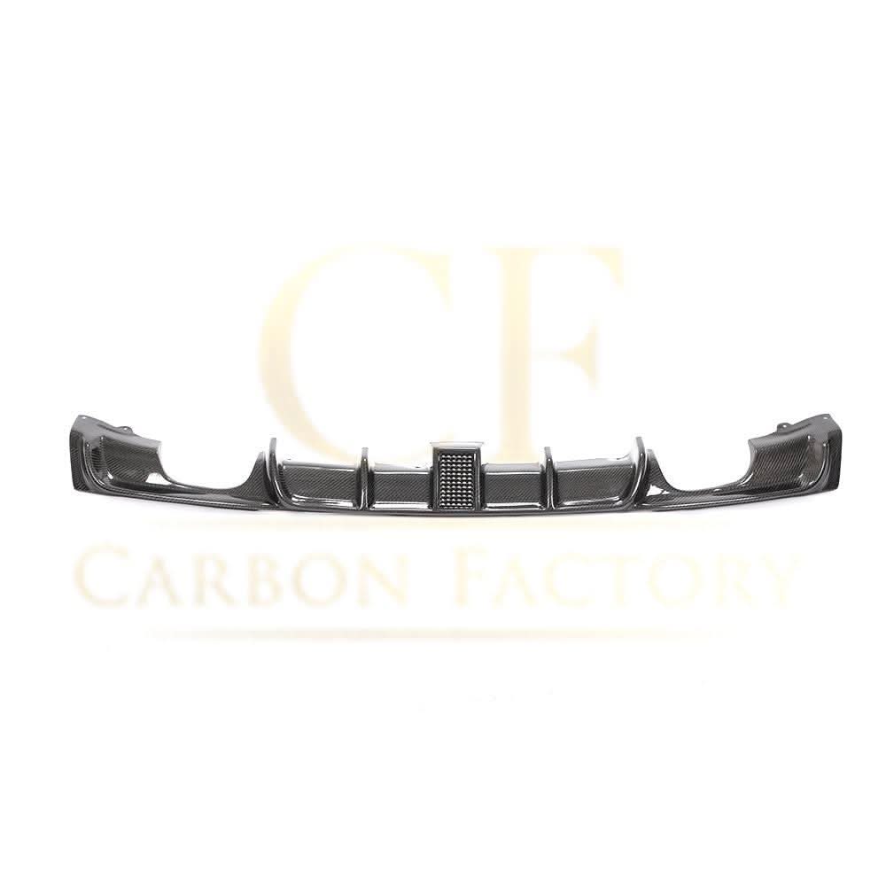 Carbon Fibre Rear Diffuser with LED Light Quad Exhaust for BMW F30 F31 3 Series 12-19