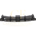 Carbon Fibre Rear Diffuser with LED Light Quad Exhaust for BMW F30 F31 3 Series 12-19