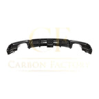 Carbon Fibre Rear Diffuser with LED Light Quad Exhaust for BMW F30 F31 3 Series 12-19