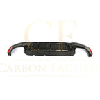 Carbon Fibre Rear Diffuser with Quad Exhaust Pipe for BMW G30 G31 5 Series M Sport 17-23