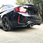 Carbon Fibre Rear Fender Trim for BMW F87 F87C M2 16-21