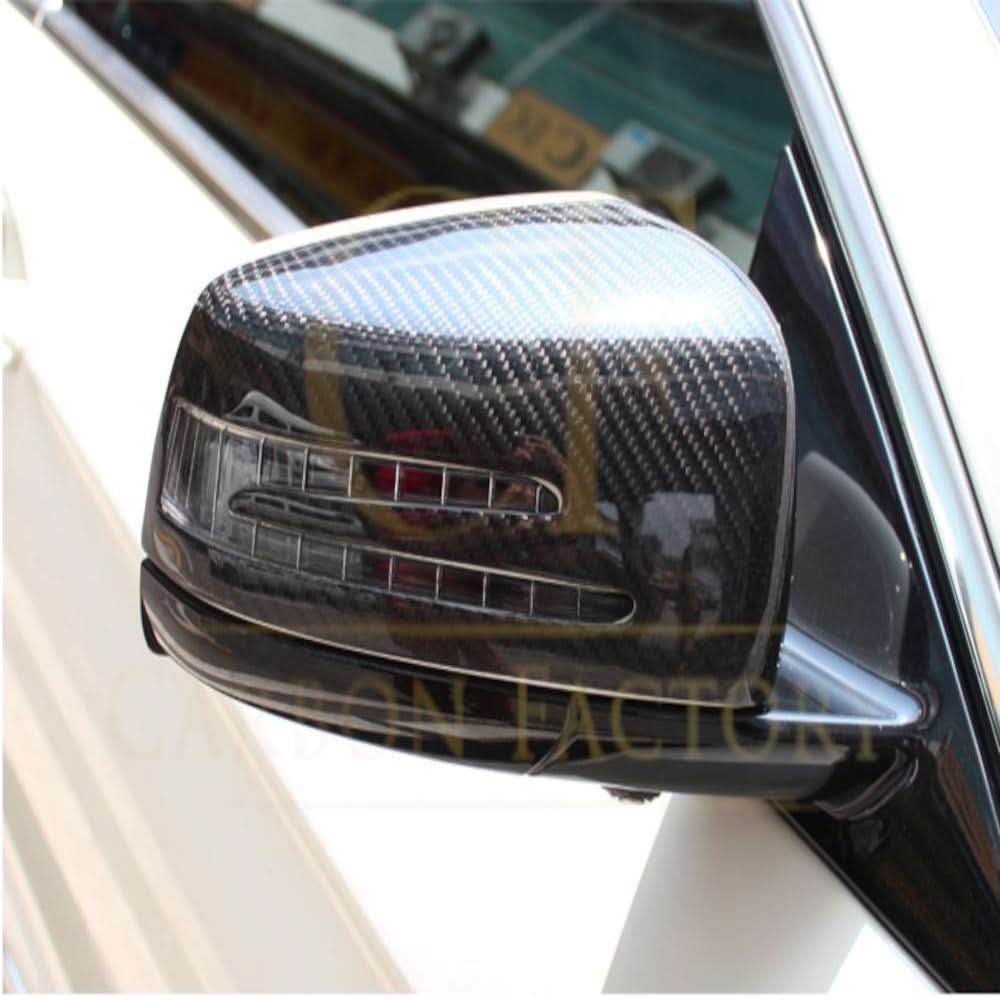 Carbon Fibre Replacement Mirror Covers for Mercedes Benz Universal