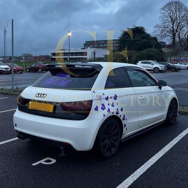 Carbon Fibre Roof Spoiler for Audi A1 8X 3 Door 10-14